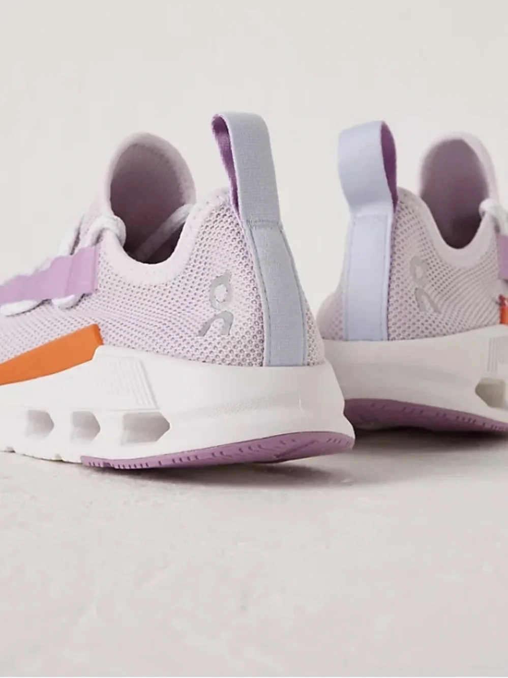 On Cloudeasy Running Lilac Mesh Athletic Sneakers